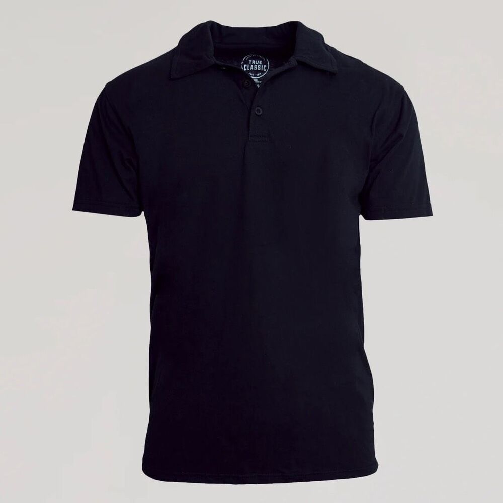 True Classics Classic Polo Black
